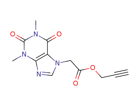 prop-2-yn-1-yl 2-(1,3-dimethyl-2,6-dioxo-2,3-dihydro-1H-purin-7(6H)-yl)acetate