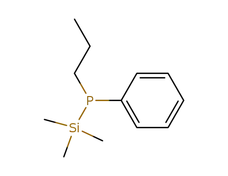Molecular Structure of 59877-23-5 (Phosphine, phenylpropyl(trimethylsilyl)-)