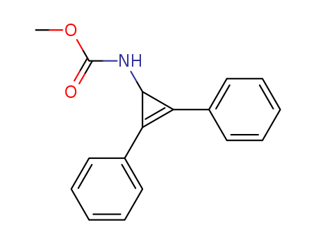 methyl N-(2,3-diphenyl-1-cycloprop-2-enyl)carbamate cas  17825-60-4