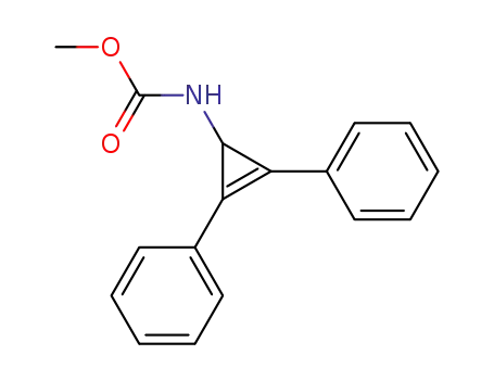 Methyl-N-(1,2-diphenyl-cyclopropenyl-(3))-carbamat