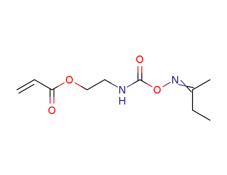2-(O-[1'-methylpropylideneamino]carboxyamino)ethyl acrylate