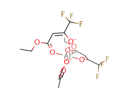 monoacetylacetonate aluminum bis(ethyl-4,4,4-trifluoroacetoacetate)