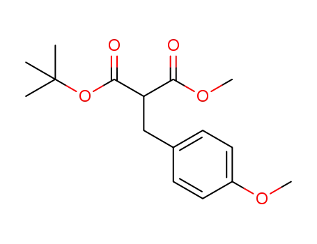1-tert-butyl 3-methyl 2-(4-methoxybenzyl)malonate