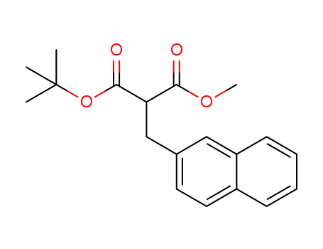 1-tert-butyl 3-methyl 2-naphthalen-2-ylmethylmalonate