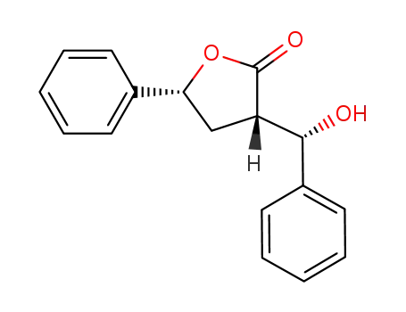 3-(hydroxy(phenyl)methyl)-5-phenyldihydrofuran-2(3H)-one