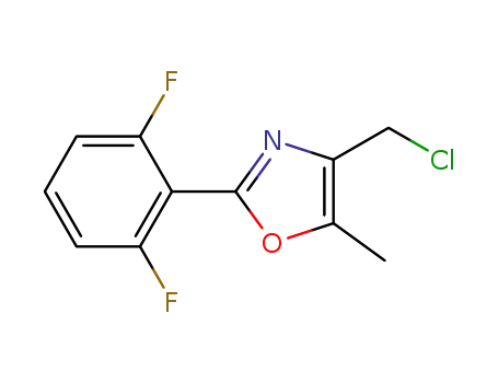 4-(chloromethyl)-5-methyl-2-(2,6-difluorophenyl)oxazole