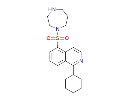 5‐((1,4‐diazepan‐1‐yl)sulfonyl)‐1‐cyclohexylisoquinoline