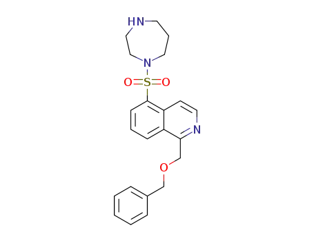 5-((1,4-diazepan-1-yl)sulfonyl)-1-((benzyloxy)methyl)isoquinoline