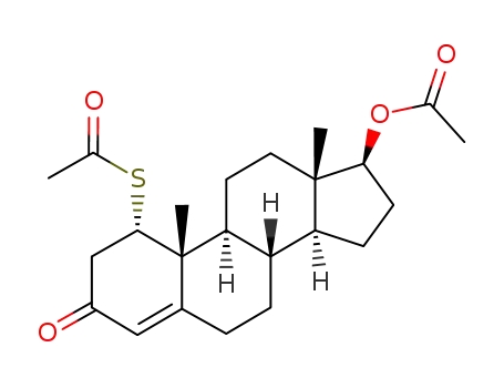 1α-acetylthio-17β-hydroxy-4-androsten-3-one 17-acetat