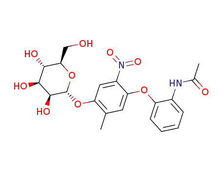 N-(2-[4-(α-D-mannopyranosyloxy)-5-methyl-2-nitrophenoxy]phenyl)acetamide