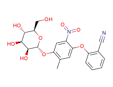 2-[4-(α-D-mannopyranosyloxy)-5-methyl-2-nitrophenoxy]benzonitrile