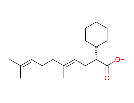 (R,E)-2-cyclohexyl-5,9-dimethyldeca-4,8-dienoic acid