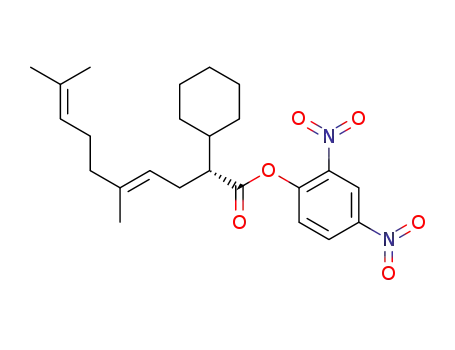 2,4-dinitrophenyl (R,E)-2-cyclohexyl-5,9-dimethyldeca-4,8-dienoate