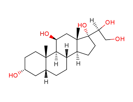 5β-pregnane-3α,11β,17α,20β,21-pentaol