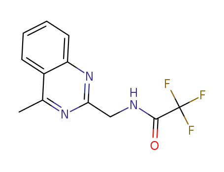 2,2,2-trifluoro-N-((4-methylquinazolin-2-yl)methyl)acetamide