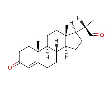 (2S)-2-[(8S,9S,10R,13R,14S,17R)-10,13-dimethyl-3-oxo-1,2,6,7,8,9,11,12,14,15,16,17-dodecahydrocyclopenta[a]phenanthren-17-yl]propanal cas  3986-89-8