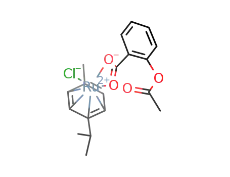 [RuCl(κ2O-aspCO2)(η6-p-cymene)]
