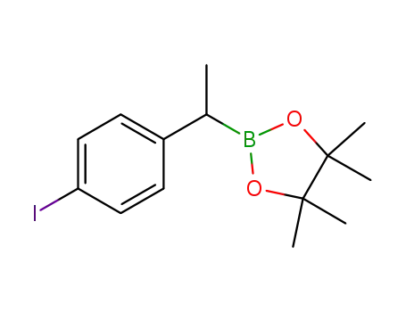 2-(1-(4-iodophenyl)ethyl)-4,4,5,5-tetramethyl-1,3,2-dioxaborolane