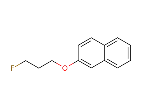 Molecular Structure of 398-53-8 (Naphthalene, 2-(3-fluoropropoxy)-)
