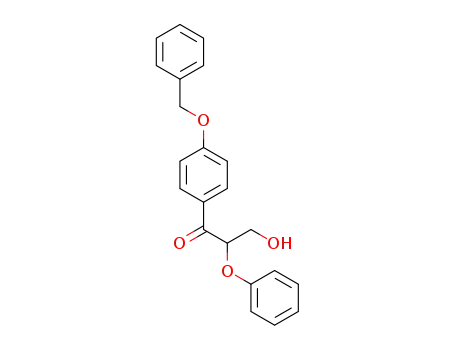 1-(4-(benzyloxy)phenyl)-3-hydroxy-2-phenoxypropan-1-one