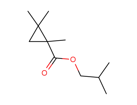 (±)-isobutyl 1,2,2-trimethylcyclopropane-1-carboxylate