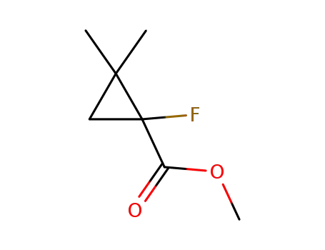 (±)-methyl 1-fluoro-2,2-dimethylcyclopropane-1-carboxylate