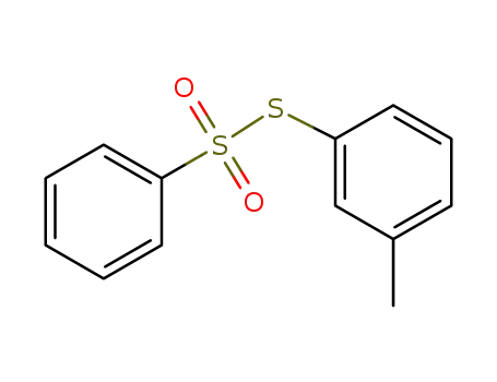 benzenethiosulfonic acid S-m-tolyl ester