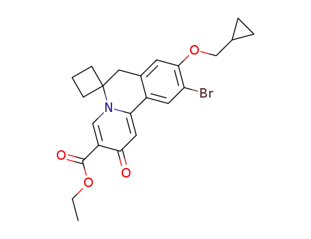 ethyl 10'-bromo-9'-(cyclopropylmethoxy)-2'-oxo-2',7'-dihydrospiro[cyclobutane-1,6'-pyrido[2,1-a]isoquinoline]-3'-carboxylate