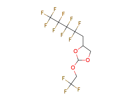 4-(2,2,3,3,4,4,5,5,5-nonafluoropentyl)-2-(2,2,2-trifluoroethoxy)-1,3-dioxolane