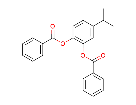 1,2-bis-benzoyloxy-4-isopropyl-benzene