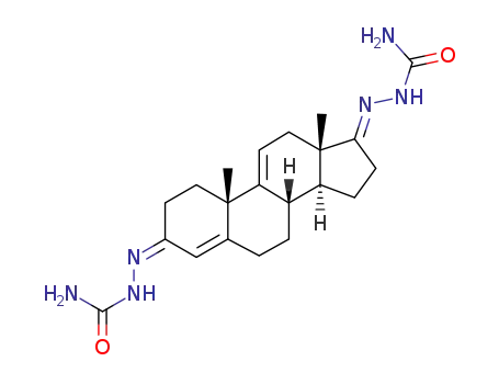 androsta-4,9(11)-diene-3,17-dione bis(semicarbazone)