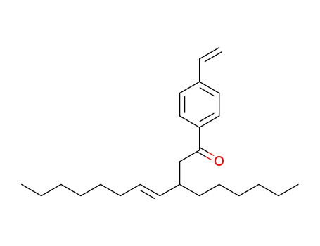 (E)-3-hexyl-1-(4-vinylphenyl)undec-4-en-1-one
