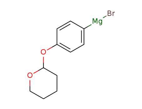 4-(2-TETRAHYDRO-2H-PYRANOXY)PHENYLMAGNESIUM BROMIDE