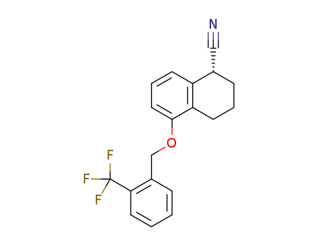 (R)-5-((2-(trifluoromethyl)benzyl)oxy)-1,2,3,4-tetrahydronaphthalene-1-carbonitrile
