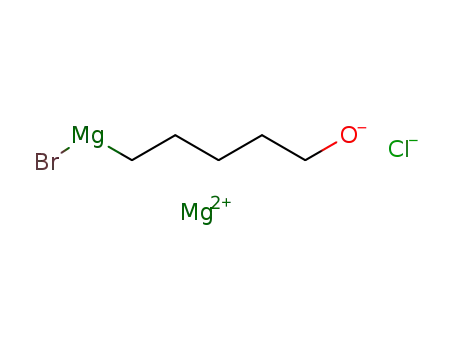 C5H10BrMgO(1-)*Cl(1-)*Mg(2+)