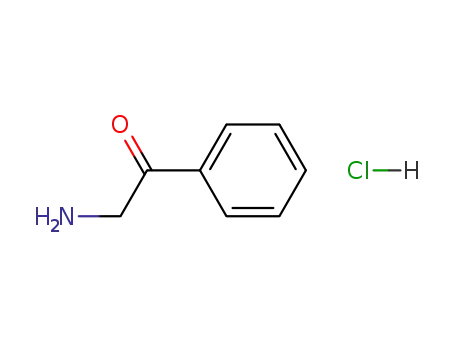 Molecular Structure of 5468-37-1 (2-Aminoacetophenone hydrochloride)