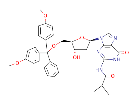 N2-iso-Butyroyl-2'-deoxy-5'-O-(4,4'-dimethoxytrityl)-guanosine