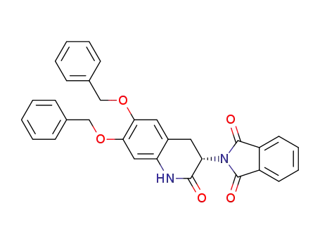 (S)-2-(6,7-bis(benzyloxy)-2-oxo-1,2,3,4-tetrahydroquinolin-3-yl)isoindoline-1,3-dione