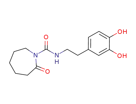 N-(3,4-dihydroxyphenethyl)-2-oxoazepane-1-carboxamide