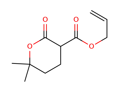 allyl 6,6-dimethyl-2-oxotetrahydro-2H-pyran-3-carboxylate