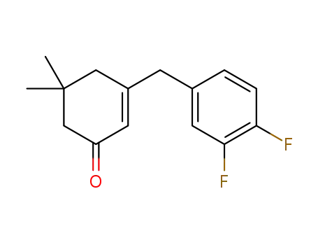 3-(3,4-difluorobenzyl)-5,5-dimethylcyclohex-2-enone