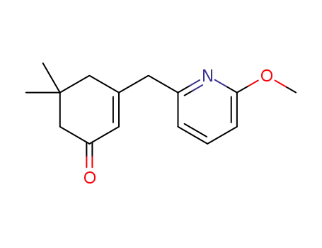 3-((6-methoxypyridin-2-yl)methyl)-5,5-dimethylcyclohex-2-enone