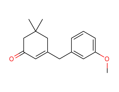 3-(3-methoxybenzyl)-5,5-dimethylcyclohex-2-enone