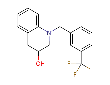 1-[[3-(trifluoromethyl)phenyl]methyl]-3,4-dihydro-2H-quinolin-3-ol