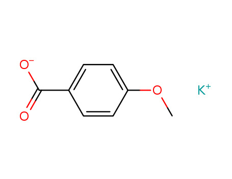 Benzoic acid,4-methoxy-, potassium salt (1:1)