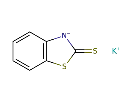2(3H)-Benzothiazolethione,potassium salt (1:1) cas  7778-70-3