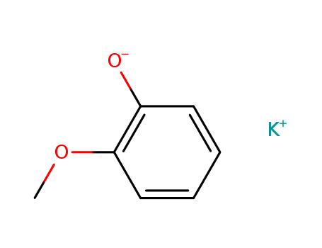 Molecular Structure of 5633-98-7 (Phenol, 2-methoxy-, potassium salt)