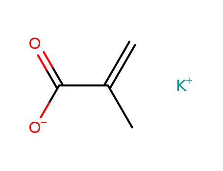 Molecular Structure of 6900-35-2 (POTASSIUM METHACRYLATE)