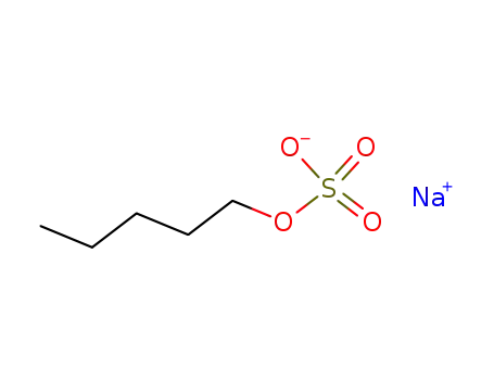 Sulfuric acid,monopentyl ester, sodium salt (1:1) cas  556-76-3