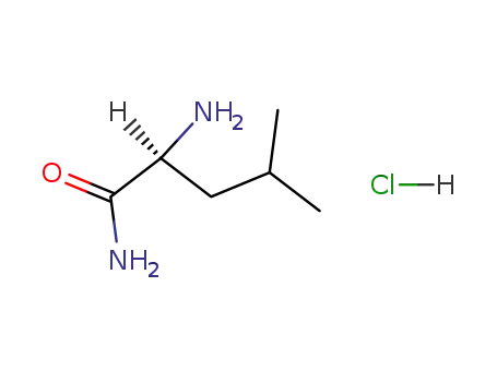 (2S)-amino-4-methylpentanamide hydrochloride